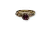 bague Rouge en or 10k model 2020