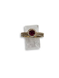 bague Rouge en or 10k model 2020