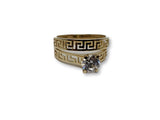 Bague Versace en or 10k model 2020