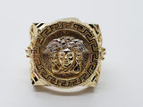 Bague Versace   en or 10k model 2020