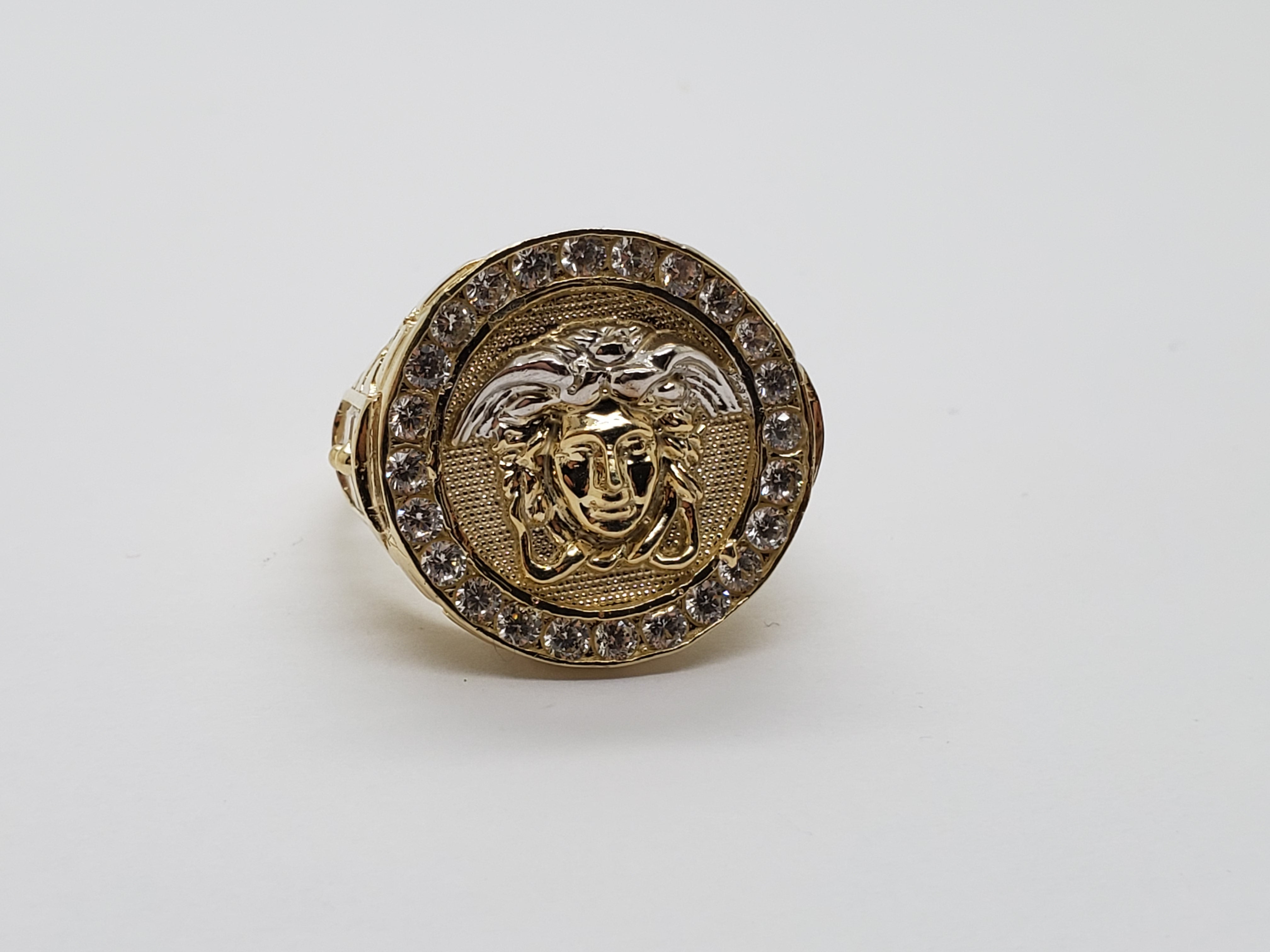 Bague Versace en or 10k model 2020