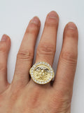 Bague Versace en or 10k model 2020