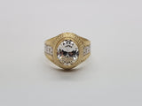 Bague versace pierre blanc  en or 10k model 2020