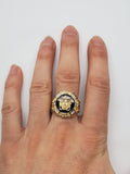 Bague versace en or 10k model 2020