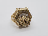 Bague versace en or 10k model 2020