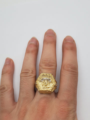 Bague versace en or 10k model 2020