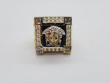 Bague versace Massif  en or 10k model 2020