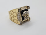 Bague versace Massif  en or 10k model 2020