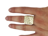 Bague Nugget en or 10k model 2020