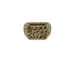Bague nugget 007  en or 10k model 2020