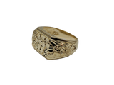 Bague nugget 007  en or 10k model 2020