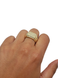 Bague nugget 007  en or 10k model 2020