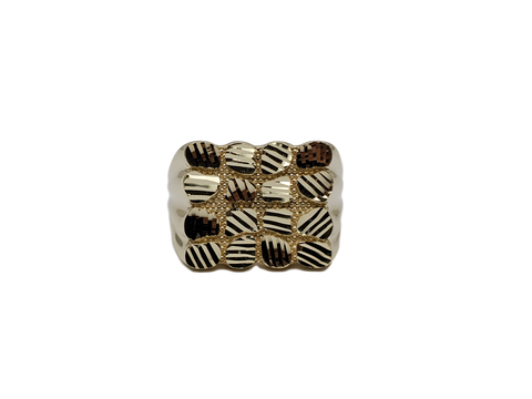 Bague Nugget Leo en or 10k model 2020