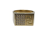 Bague Versace Lorenzo en or 10k model 2020