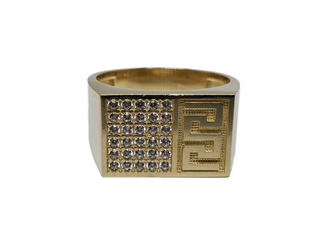 Bague Versace Lorenzo en or 10k model 2020
