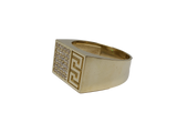 Bague Versace Lorenzo en or 10k model 2020