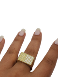 Bague Versace Lorenzo en or 10k model 2020