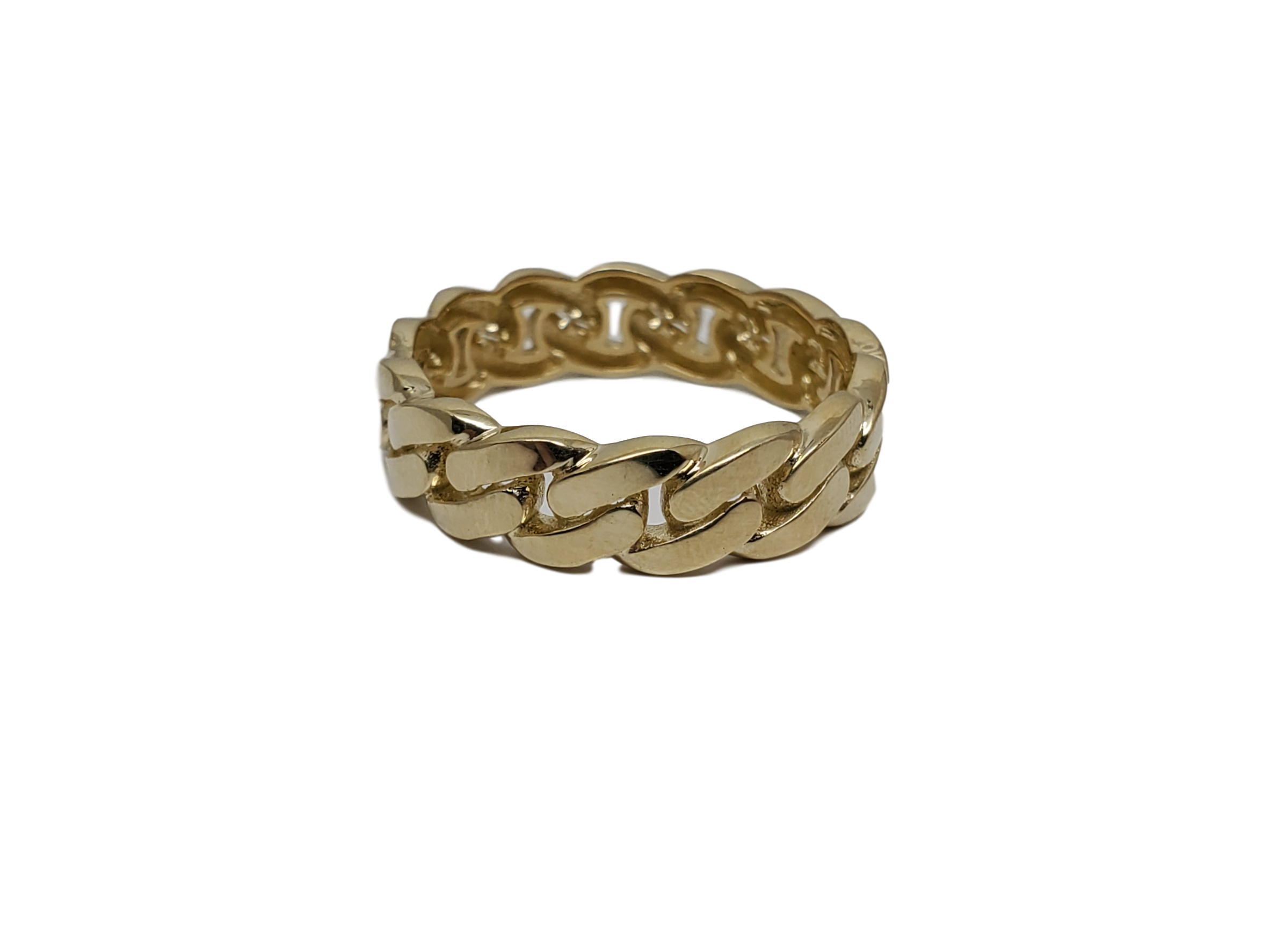 bague cuban en or 10k model 2020