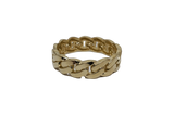 bague cuban en or 10k model 2020