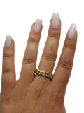 bague cuban en or 10k model 2020