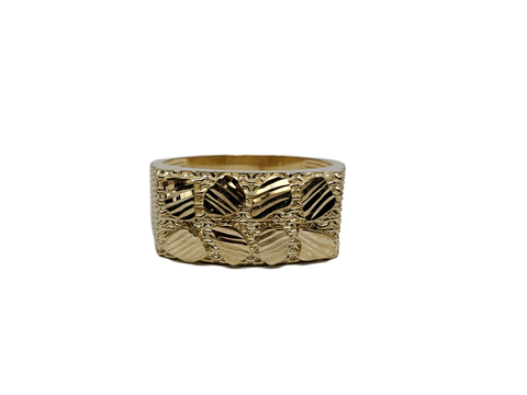 Bague  Nugget 011 en or 10k model 2020