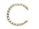 Bracelet 6mm Gourmette  en or 10K modele 2020