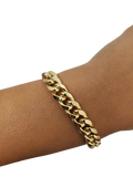 Bracelet cuban 9.5 mm en or 10K modele 2020