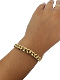 Bracelet 7.5 mm cuban en or 10K modele 2020