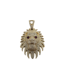 Lion avec Ruby pendentif - 2020 en or 10k