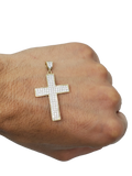 Croix pendentif -2020 en or 10k