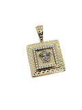 Versace carree Pendentif - 2020 en or 10K