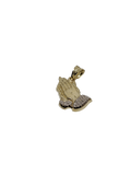 praying hands pendentif - 2020 en or 10k