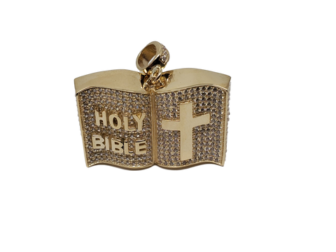 Holy Bible pendentif -2020 en or 10k