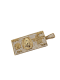 Money pendentif -2020 en or 10k