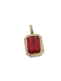 Ruby pendentif - 2020 en or 10k