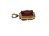 Ruby pendentif - 2020 en or 10k