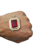 Ruby pendentif - 2020 en or 10k