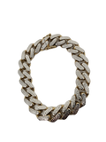 Bracelet Miami Cuban Diamond cut 13mm en or 10K modele 2020