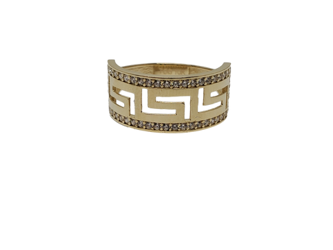 Bague Versace moderne en or 10k model 2020