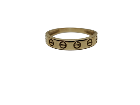Bague Cartier en or 10k model 2020
