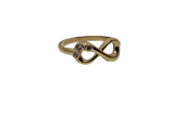 Bague Infinity en or 10k model 2020