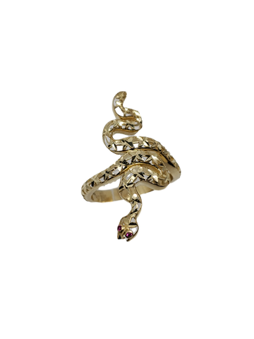 Bague Serpent en or 10k model 2020