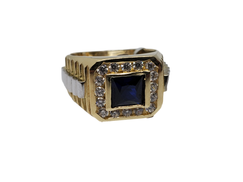 Bague ruby noir en or 10k model 2020