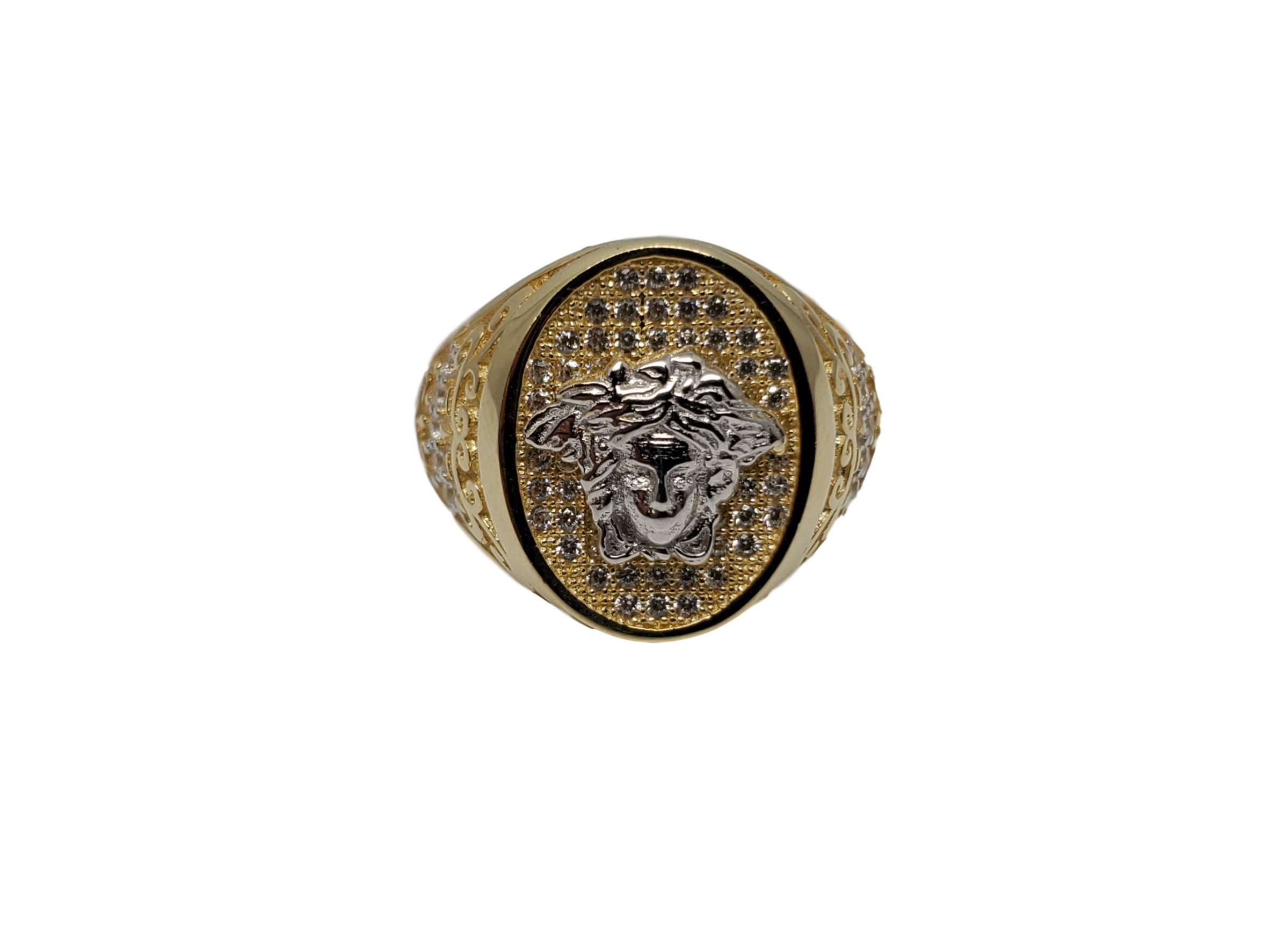Bague Versace Flavio en or 10k model 2020