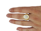 Bague Versace Flavio en or 10k model 2020