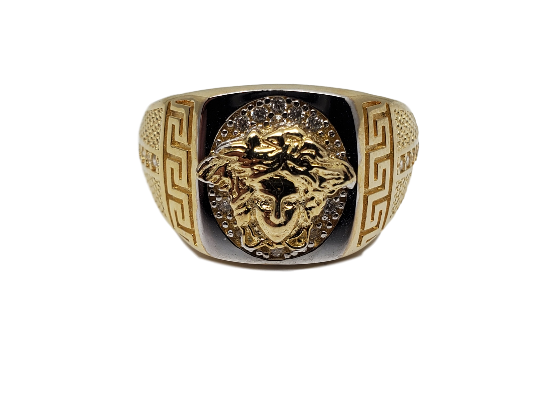 Bague Versace Mario en or 10k model 2020