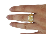 Bague Versace Mario en or 10k model 2020