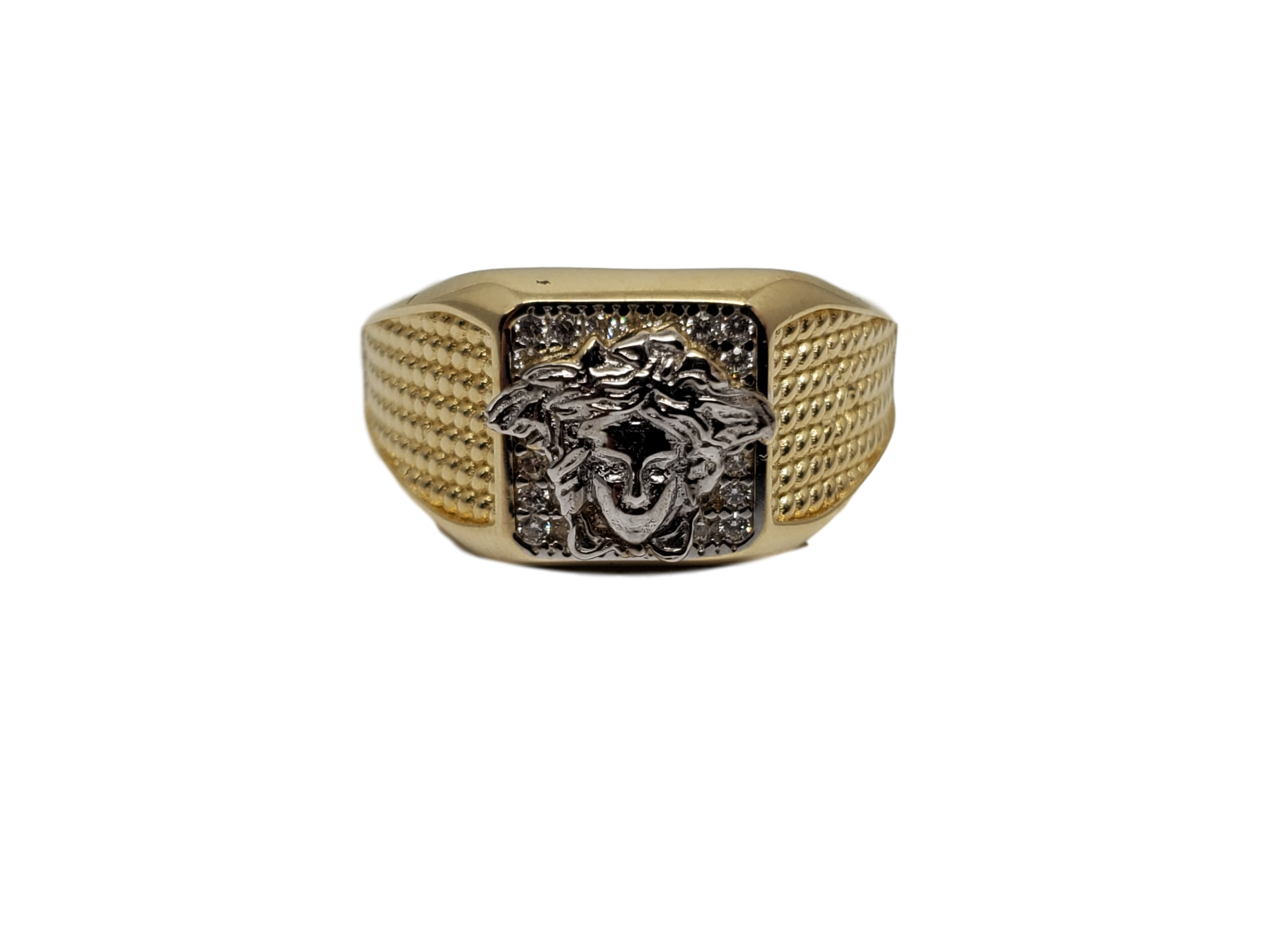 Bague Versace Luca en or 10k model 2020