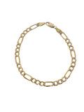 Bracelet Figaro 5.2mm en or 10K modele 2020