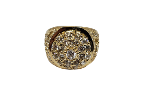 Bague Courbe en or 10k model 2020